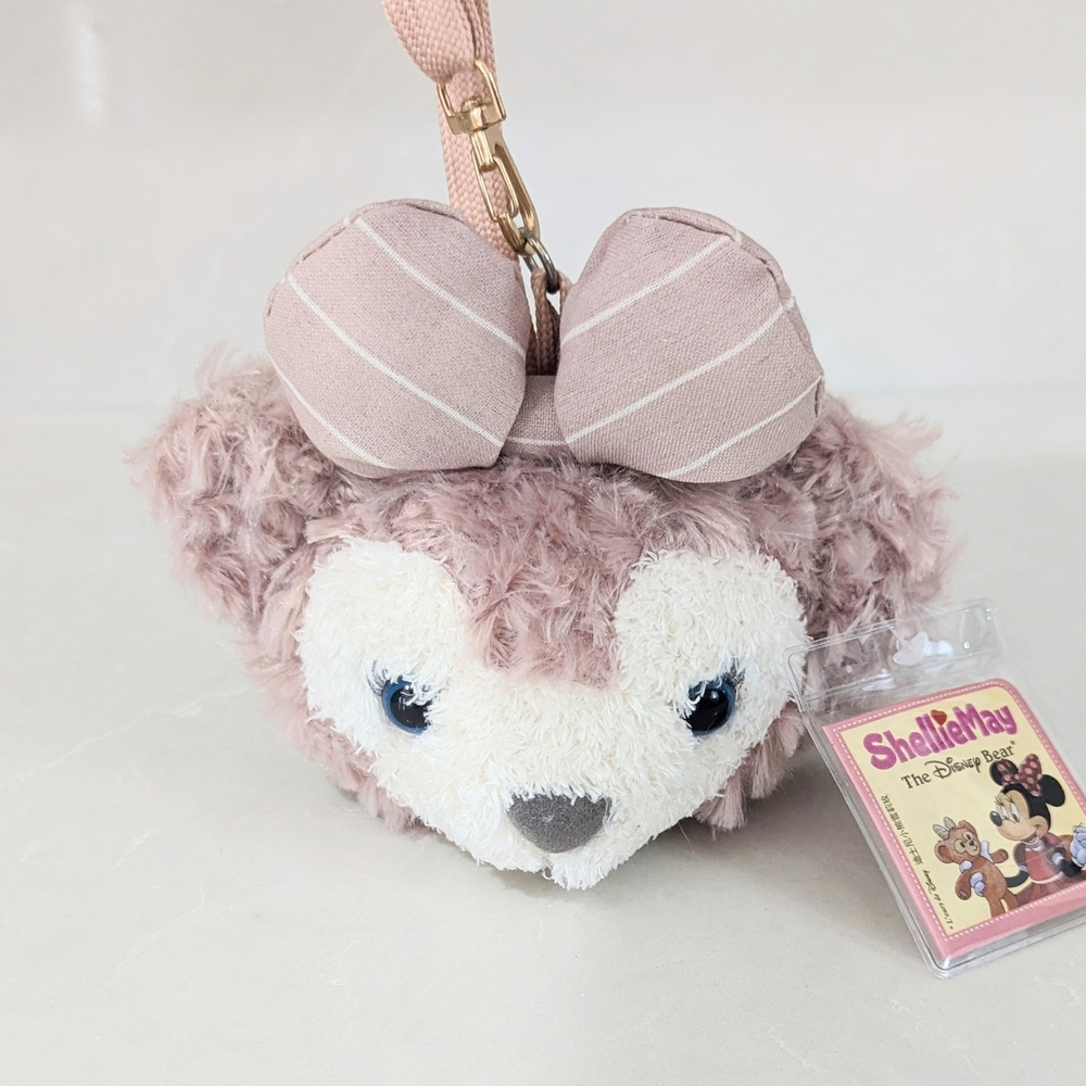 Disney ShellieMay Plush Bag Charm - Brown and Cream